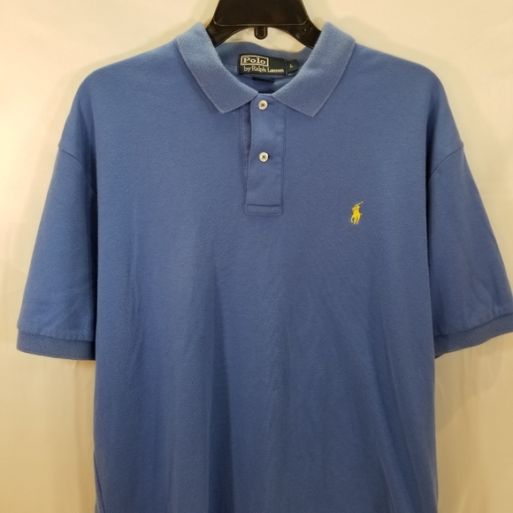 Polo Ralph Lauren Royal Blue Polo Shirt Large - Picture 6 of 15